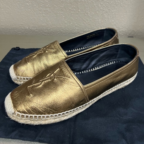 Yves Saint Lauren metallic Espadrilles - Picture 5 of 5